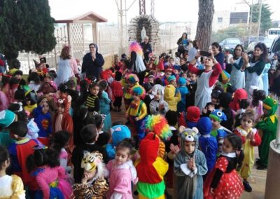 عيد القديسة بربارة مع صفوف الحضانة